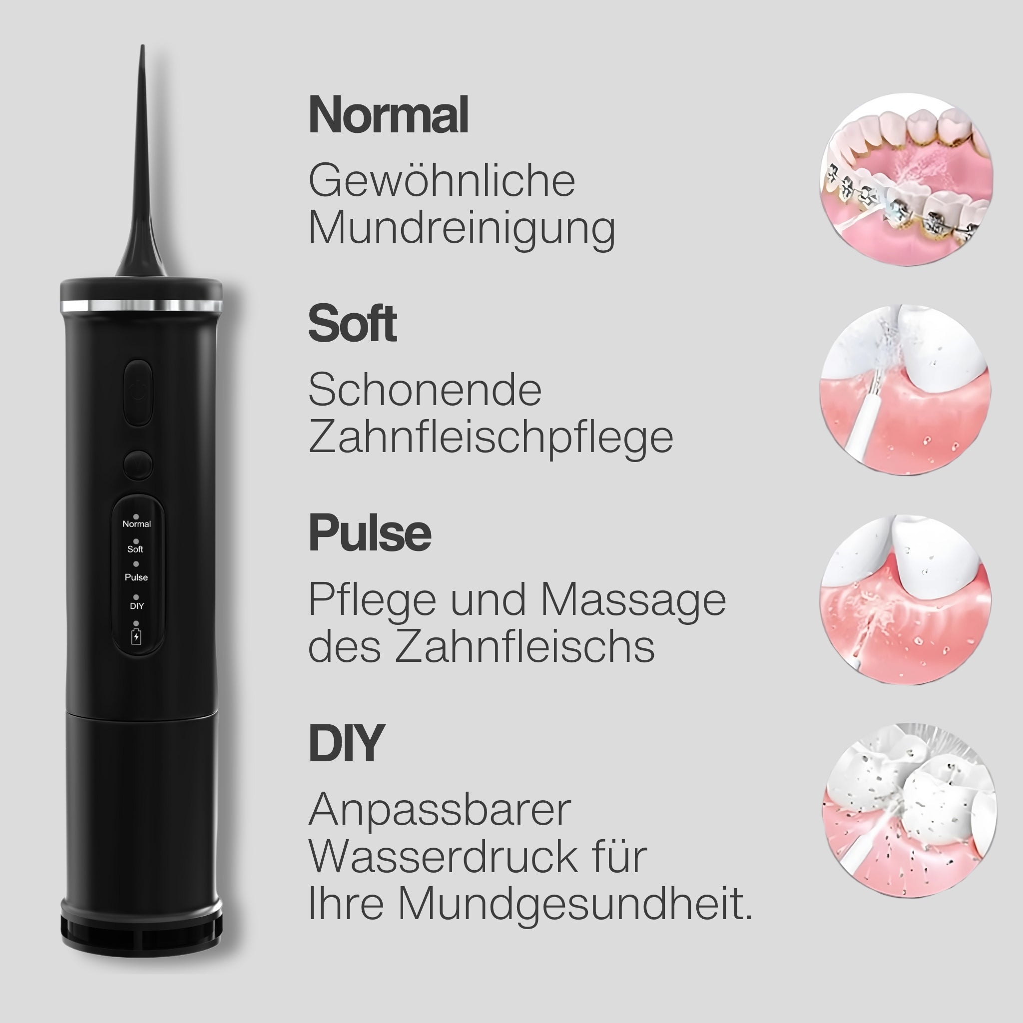 AletschFluss Munddusche
